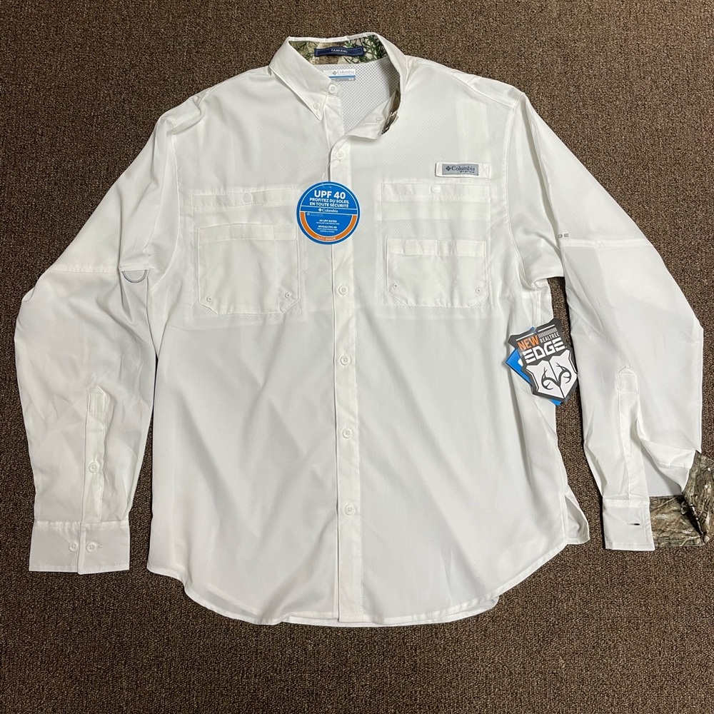 Columbia UPF RealTree Fishing Shirt